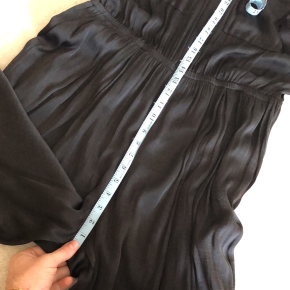 Catherine Malandrino Black satin jumpsuit - Picture 6 of 10